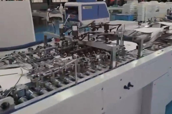 Auotomatic bag folding machine-Video